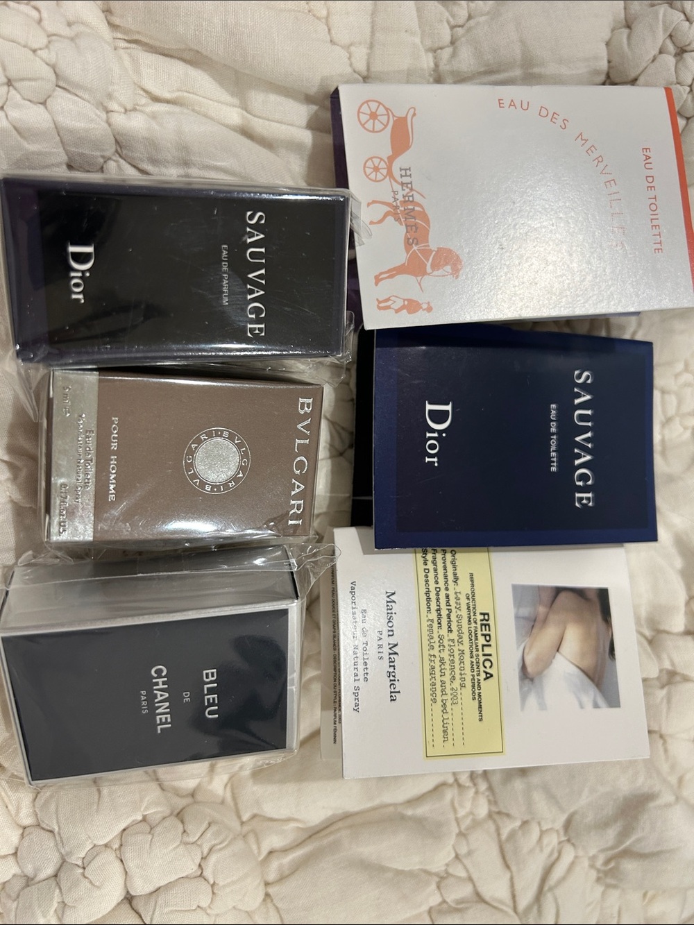 Collection for men, all for $29 10ml, 9ml, and 3 freebies